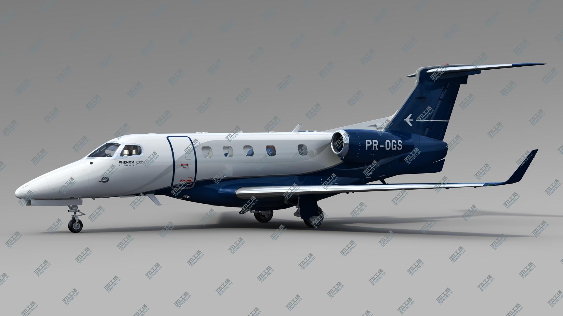images/goods_img/202104021/3D model Embraer Phenom 300E Private Jet/3.jpg